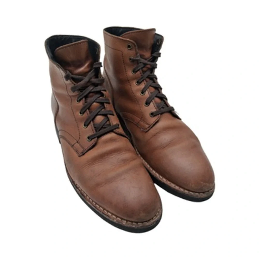 Thursday Everyday Boots Mens Size 11 Brown Leather Combat Ankle Casual Boots